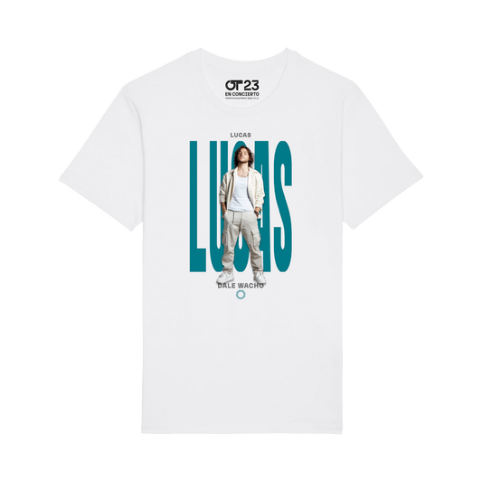 Camiseta Lucas OT En Concierto